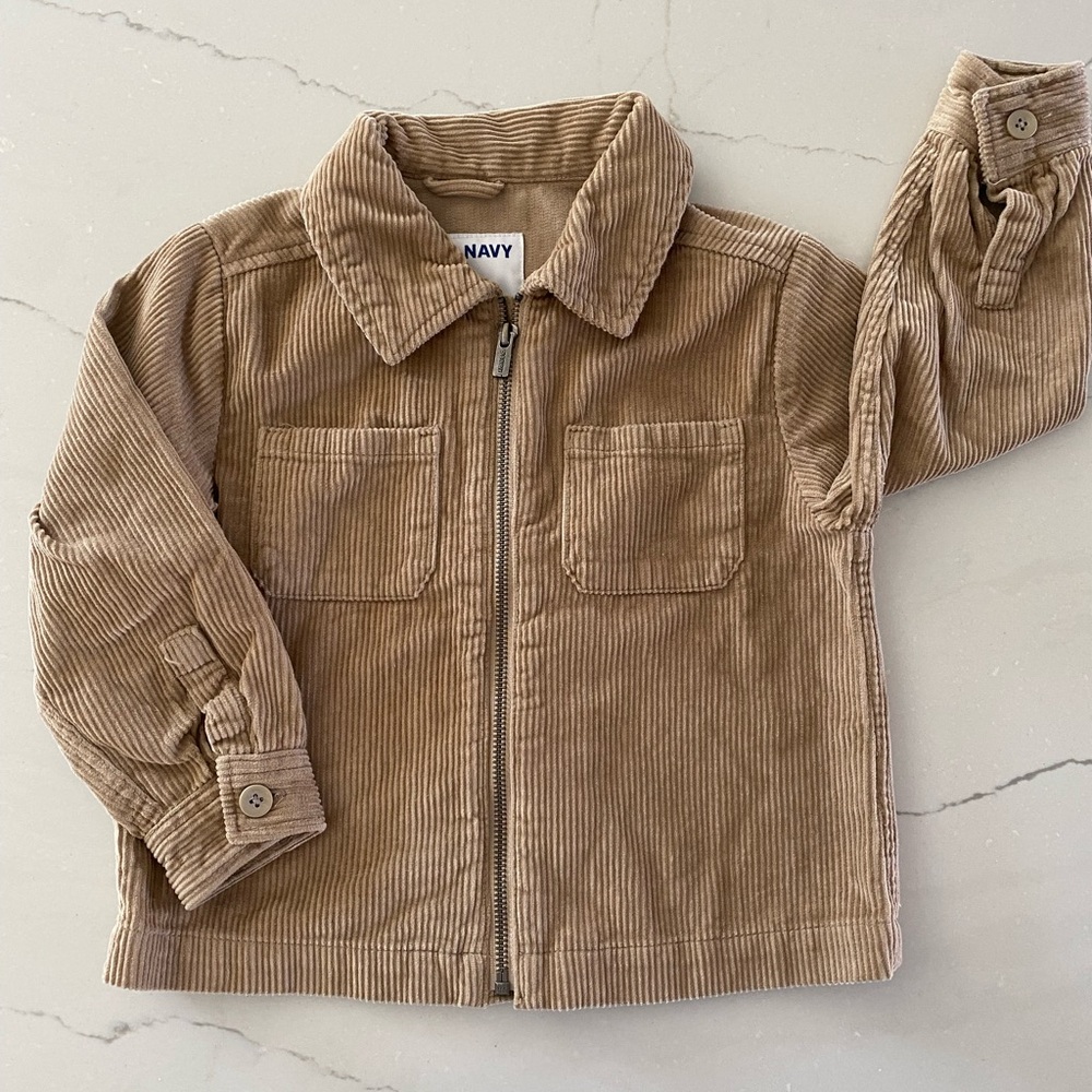 Kids 4T Corduroy Jacket - Brown